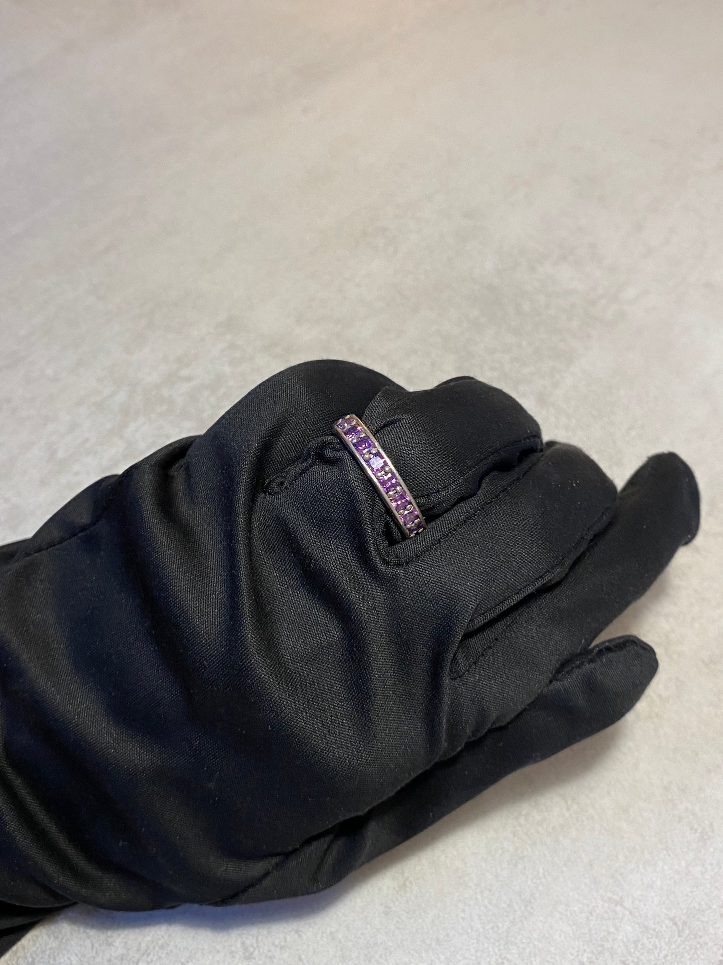 Anillo Pandora Infinity Purple