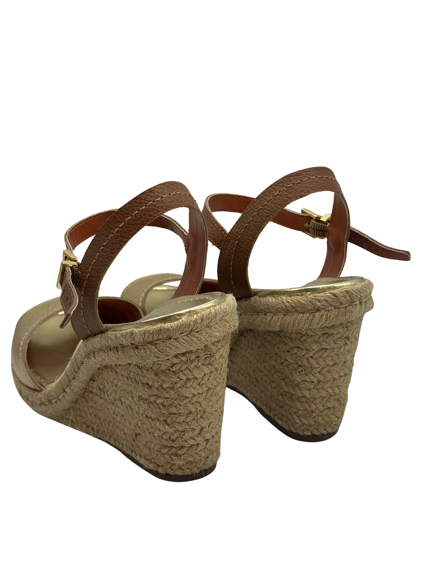 Sandalias Doradas Hush Puppies (38)