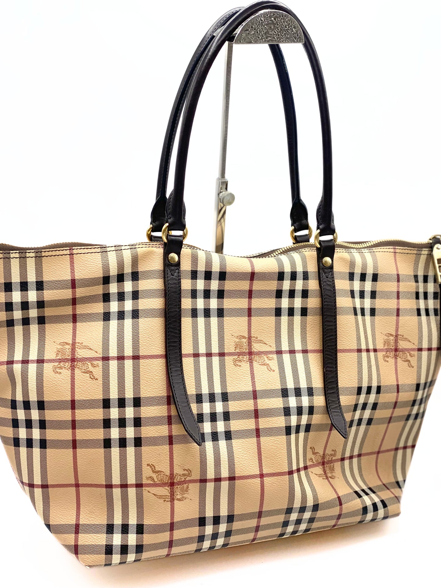 Cartera Burberry Haymarket Tote
