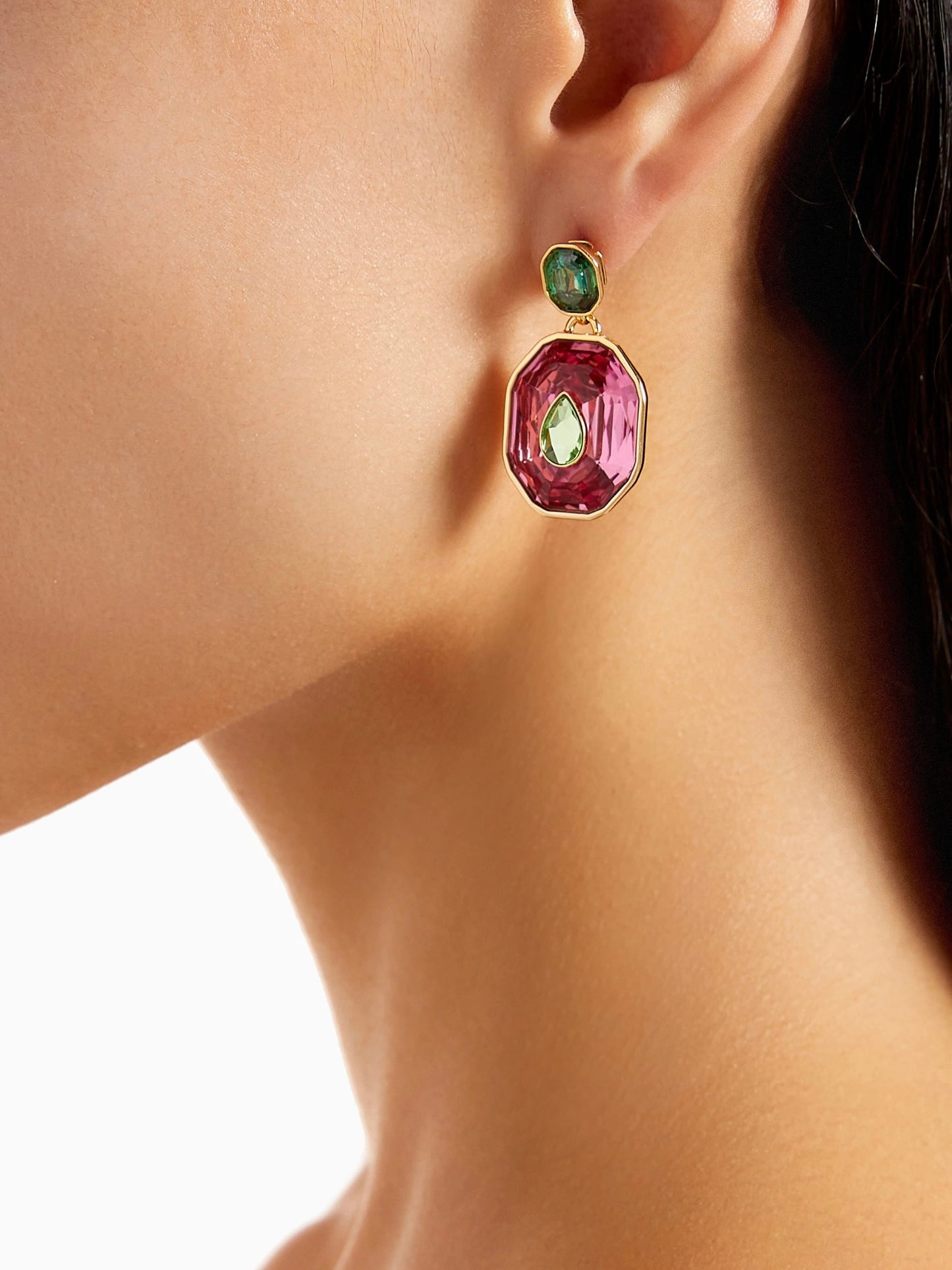 Aros Colgantes Swarovski Chroma