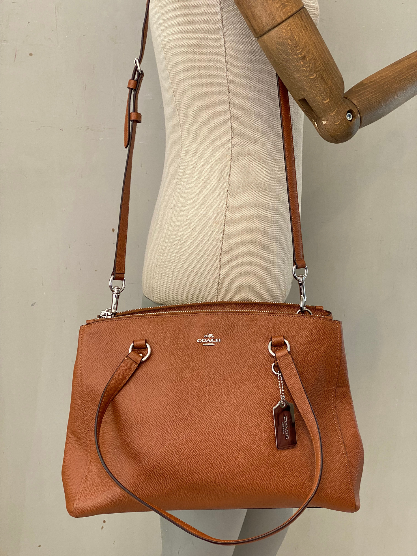 Cartera Marrón Coach Stanton Carryall