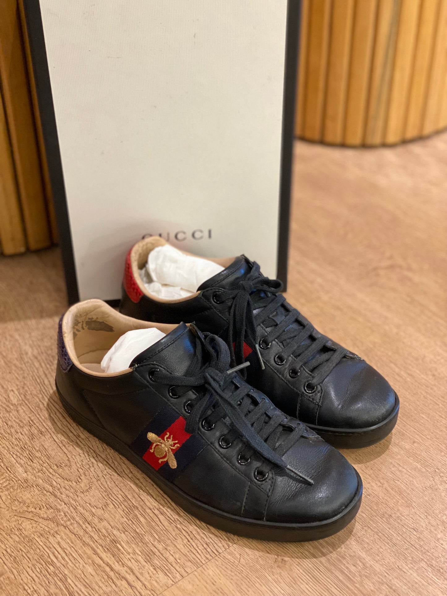 Champion Gucci Ace Bee Black (37)