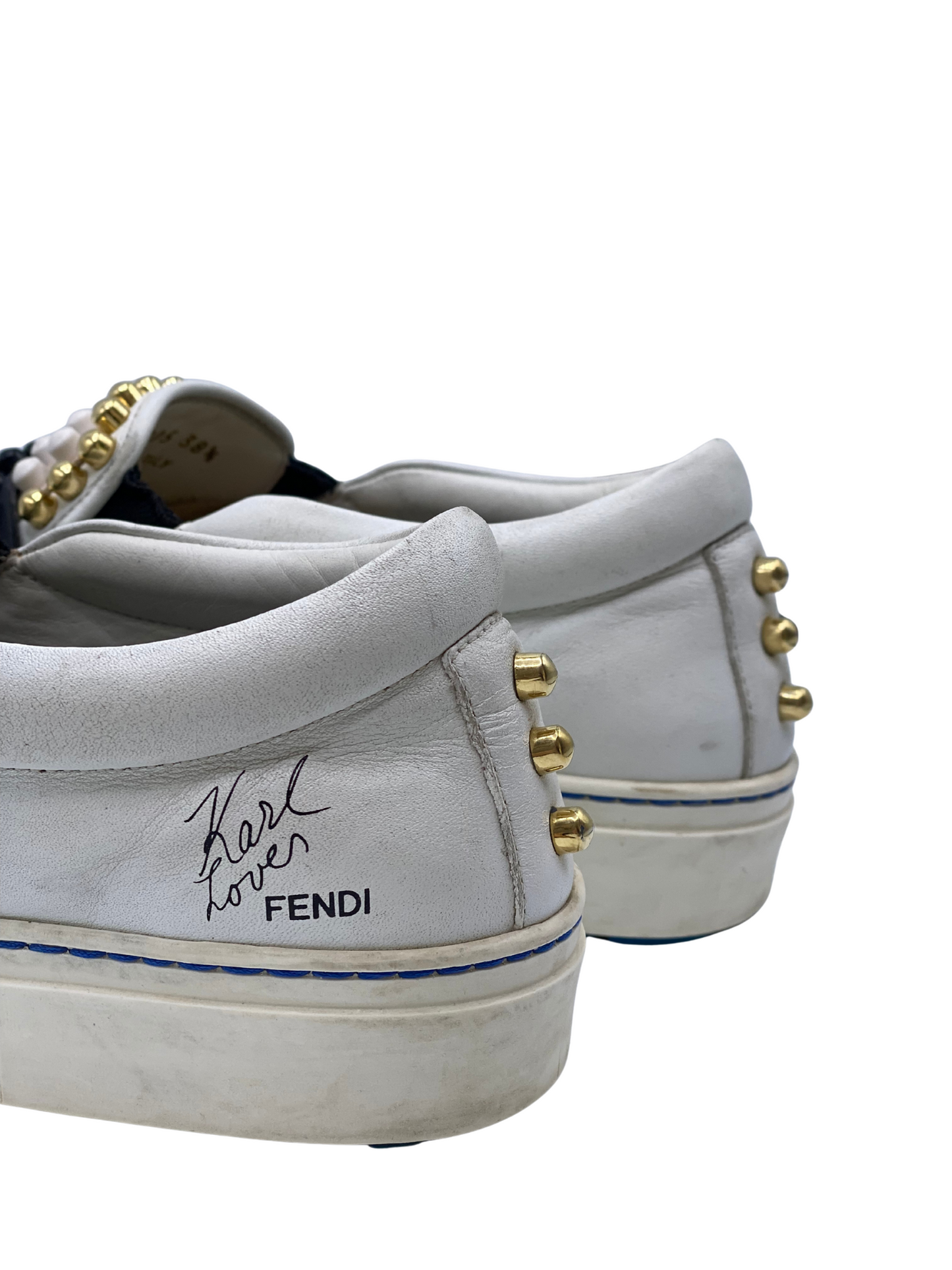 Alpargatas Fendi Karlito Slip-On (38.5)