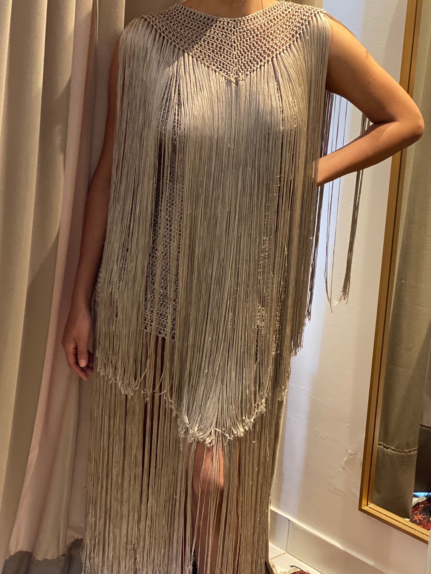 Vestido Tejido S - Mode (Talle P)