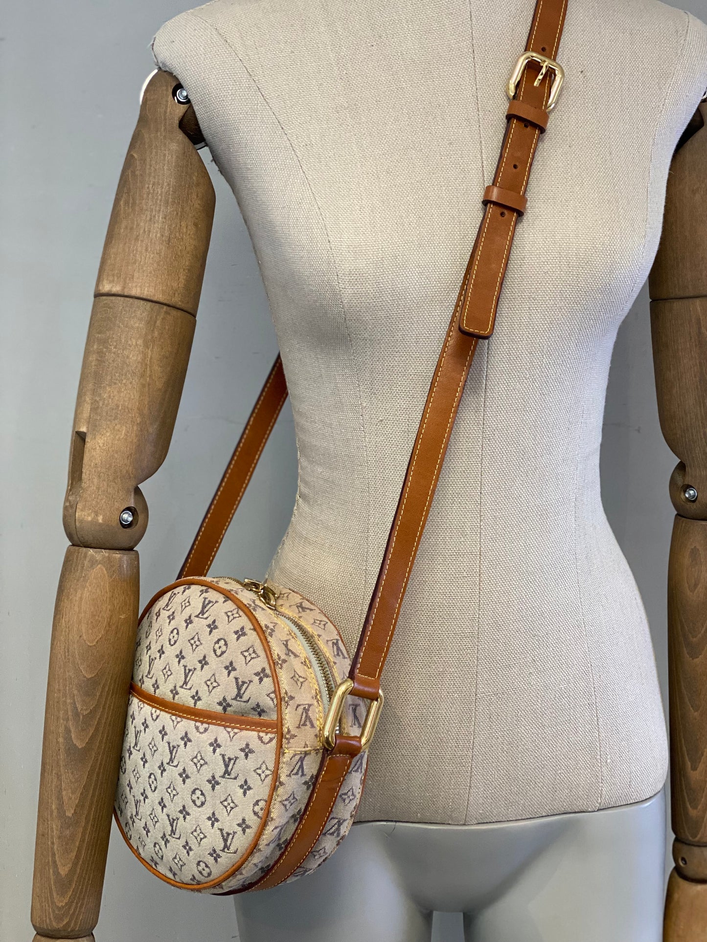 Bandolera Louis Vuitton Jeanne MM Blue Monogram