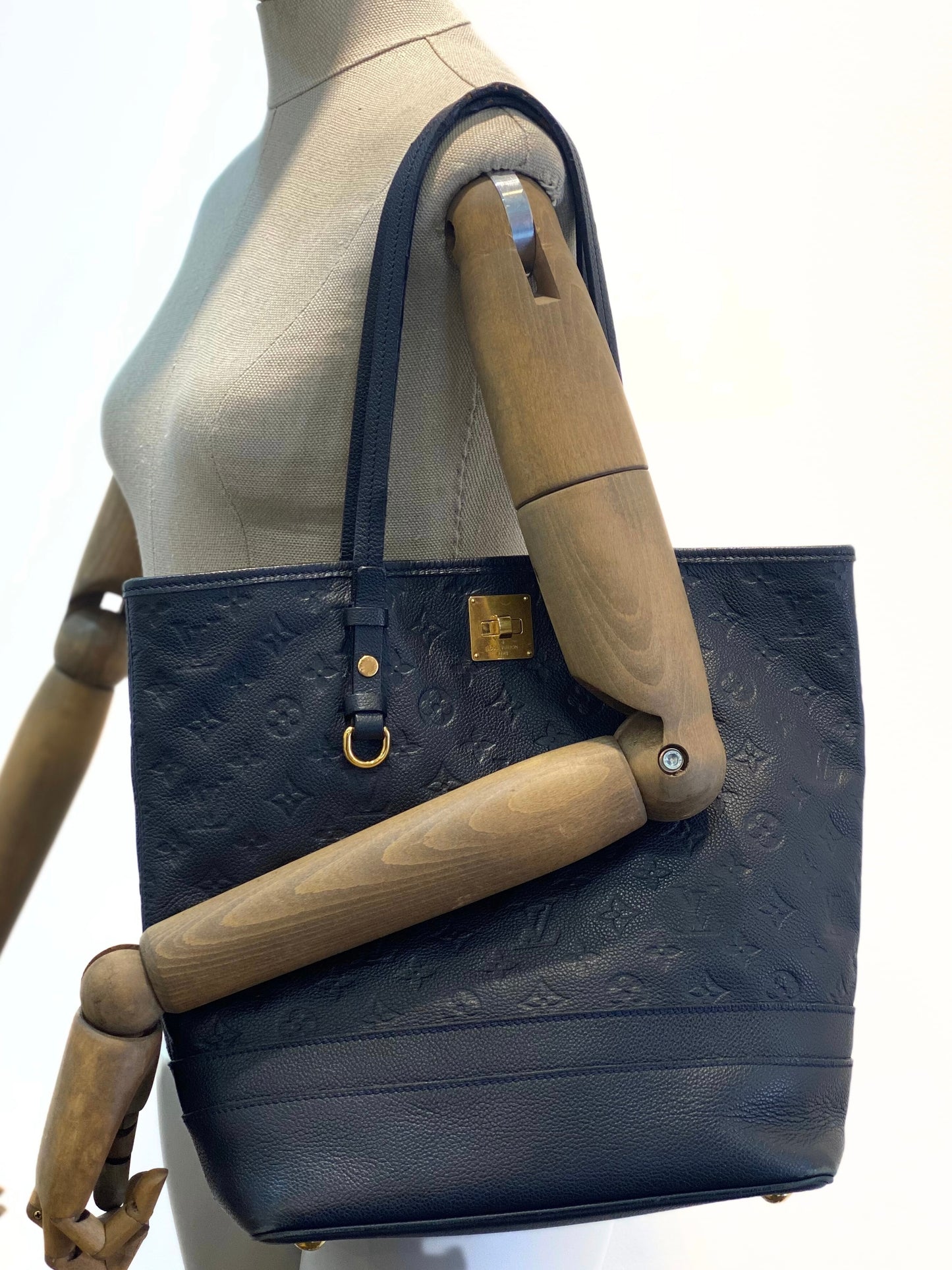 Cartera Louis Vuitton Citadine Navy Monogram PM