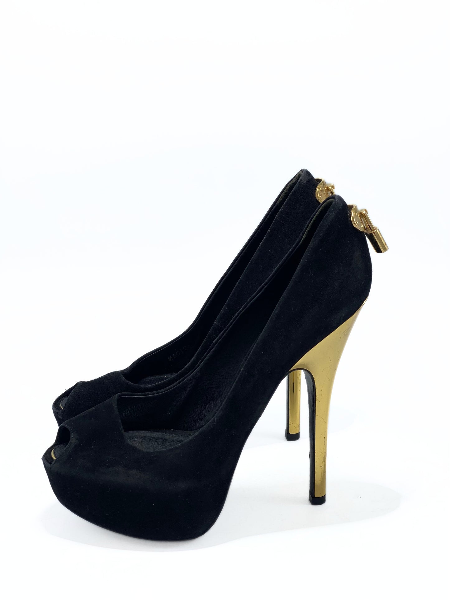Heels Louis Vuitton Suede (37)