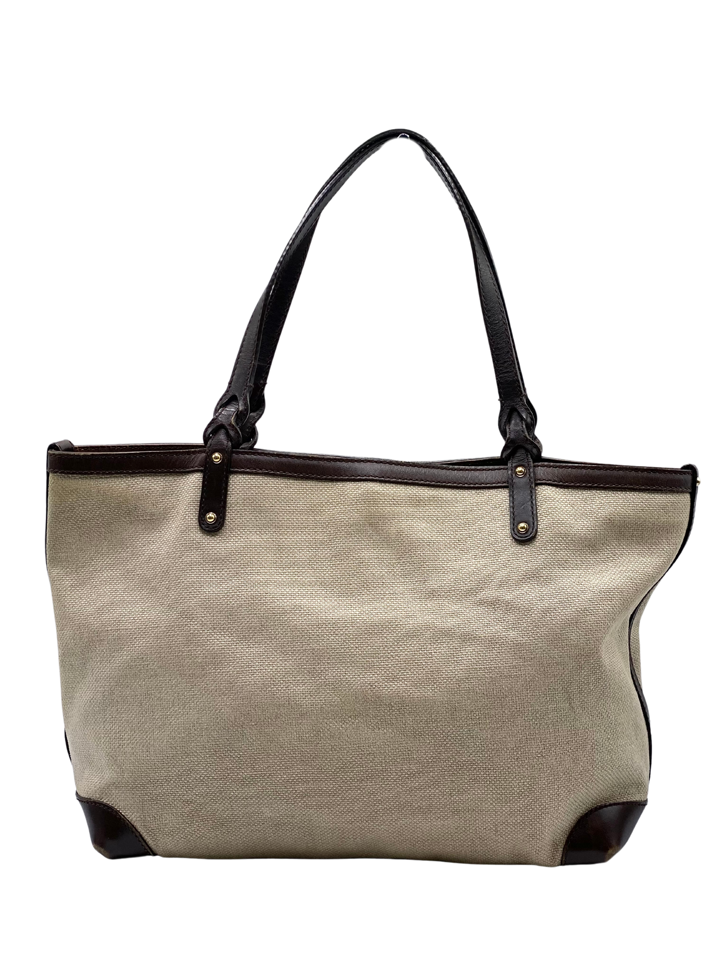 Cartera Gucci Craft Logo Tote Beige