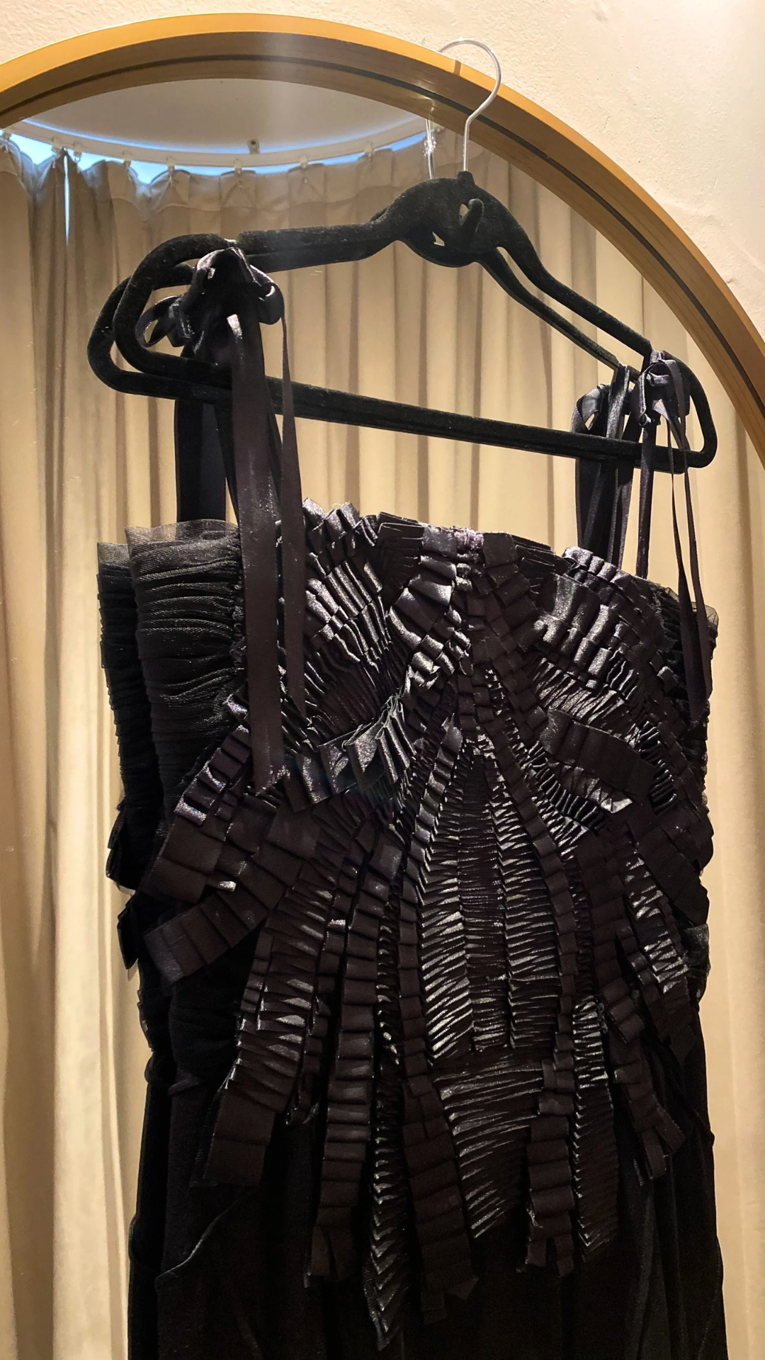 Vestido Negro Dolce & Gabanna (Talle M)