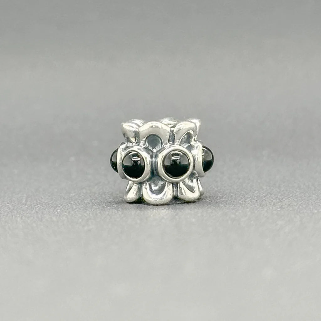 Charm Pandora Forget Me Not Black