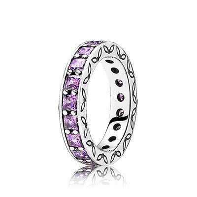 Anillo Pandora Infinity Purple
