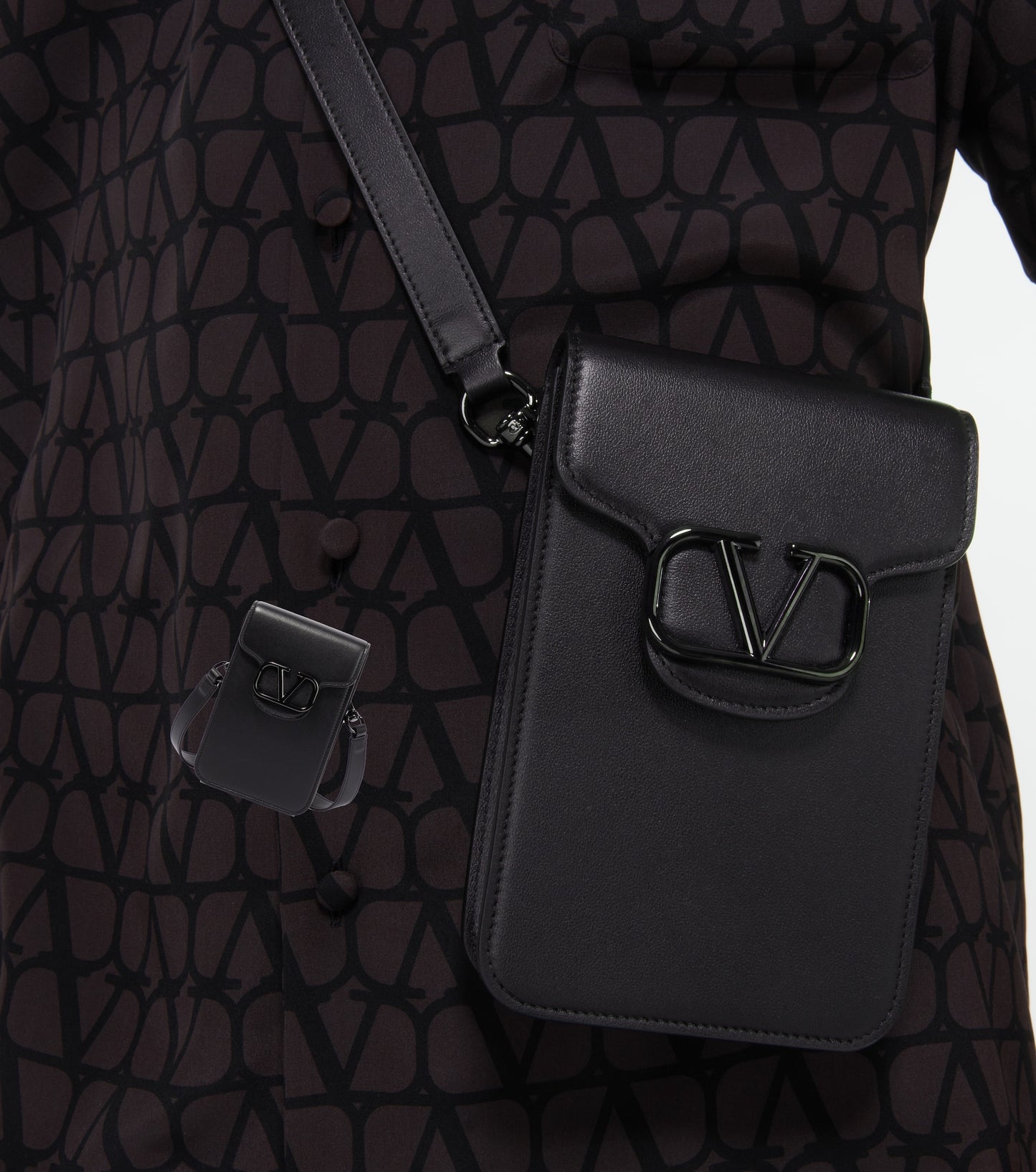 Bandolera Valentino Mini Loco Crossbody Bag