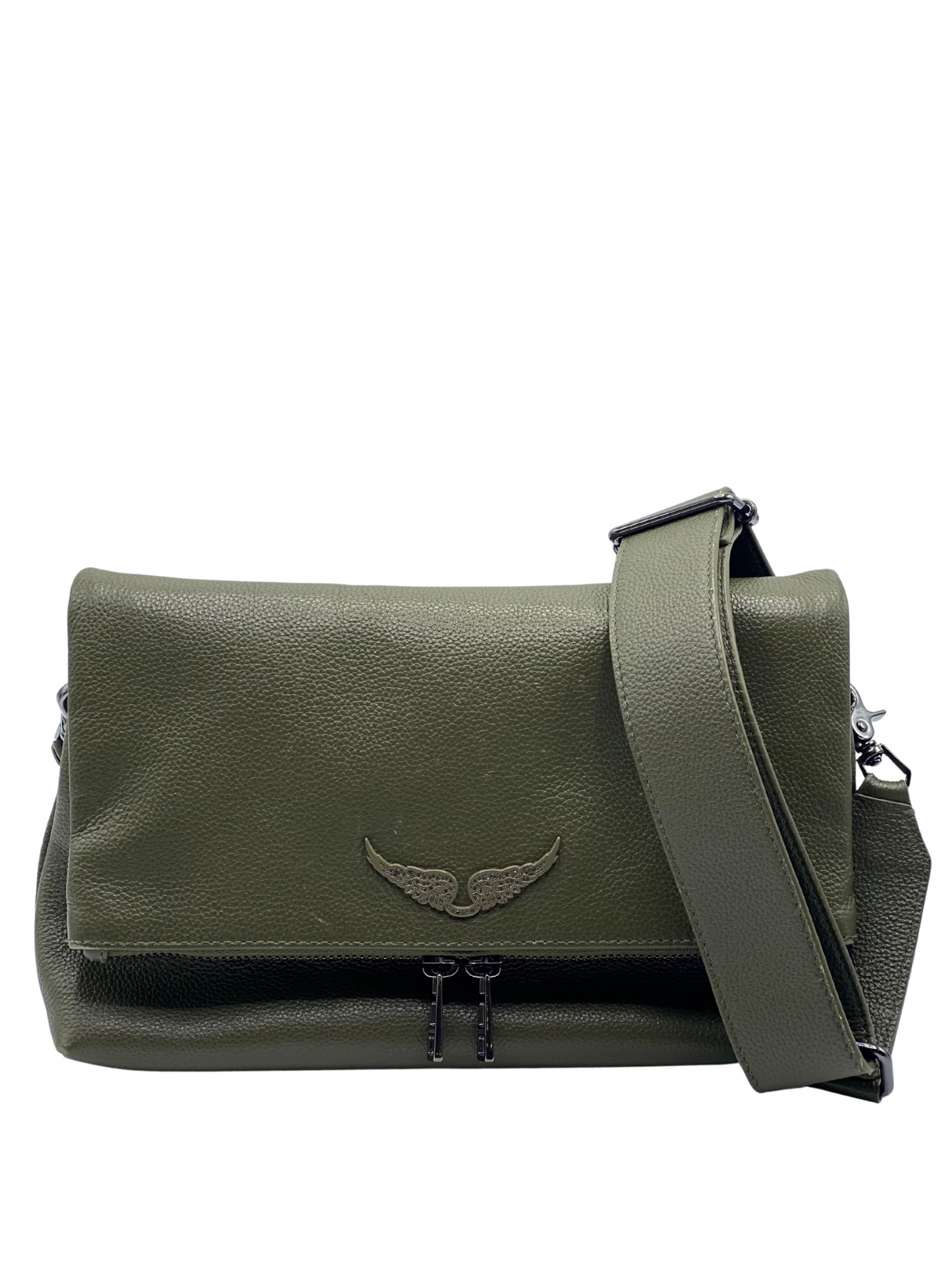 Bandolera Zadig & Voltaire Rocky Bag Verde