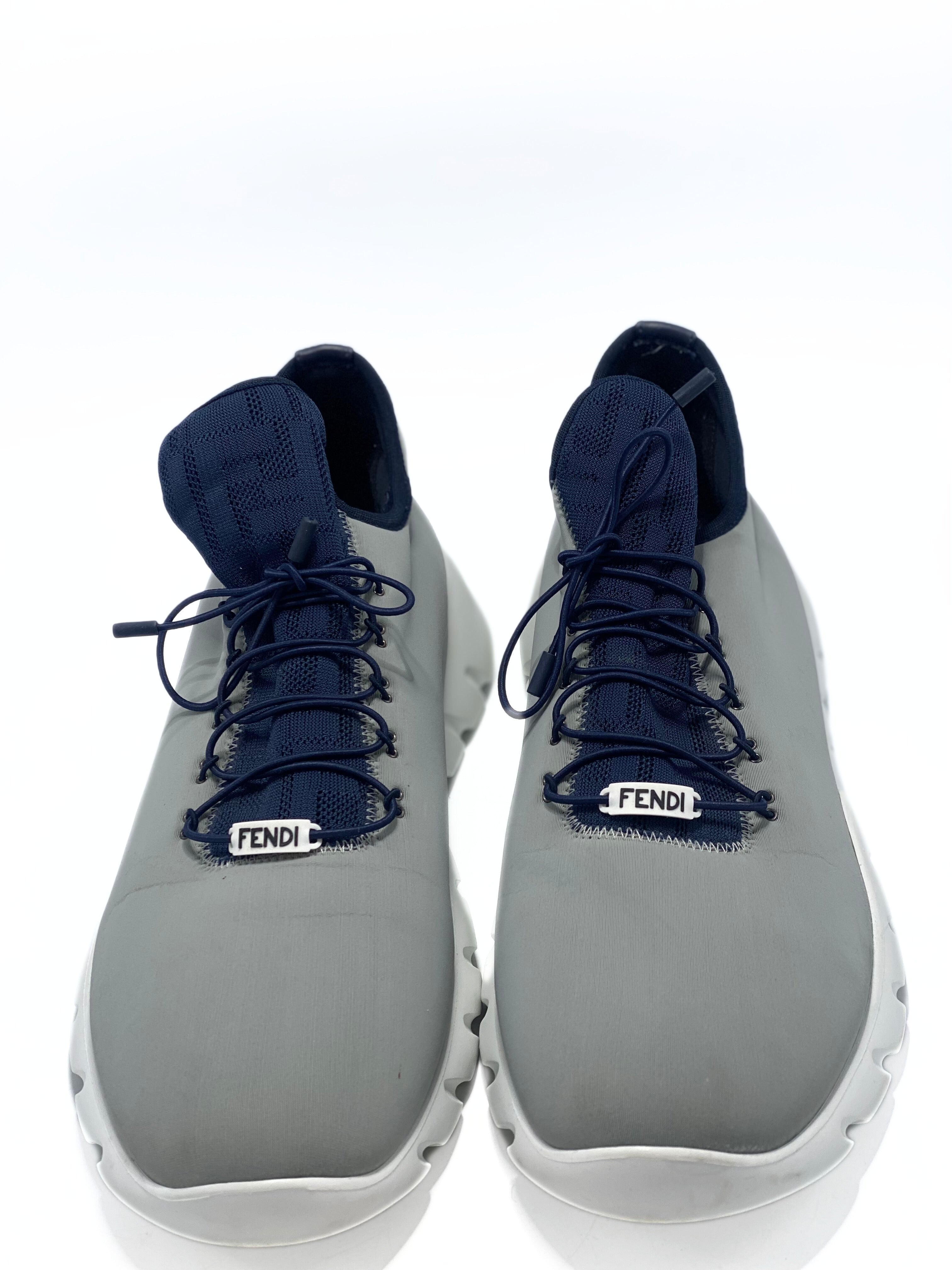 Sneaker Fendi Zucca Gris (EU 9 masc)