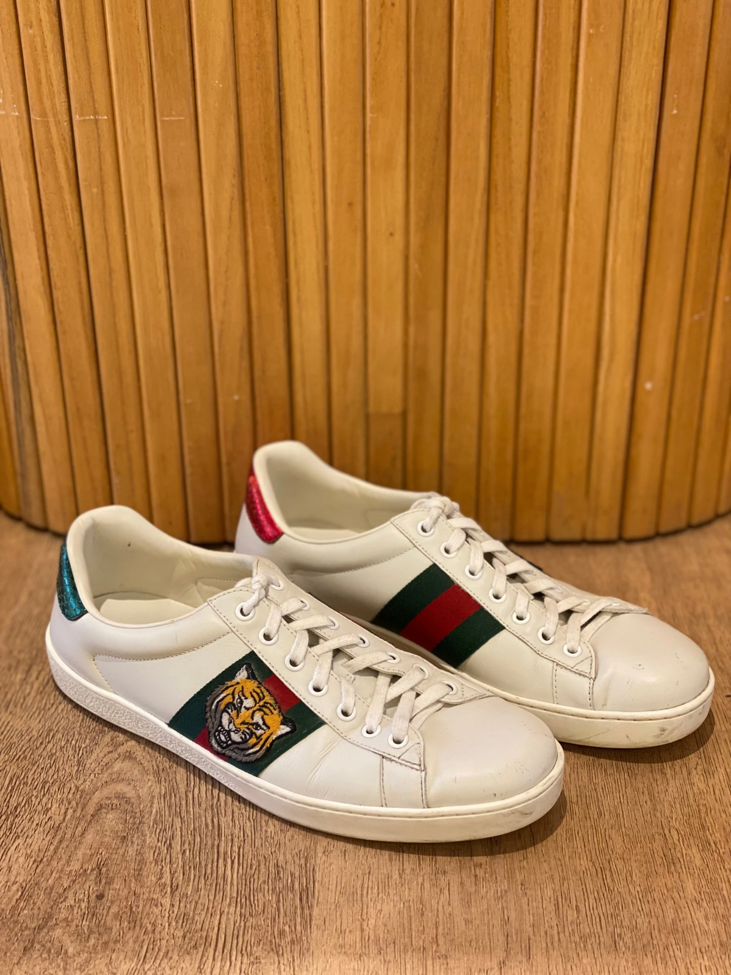 Champion Gucci Ace Embroidered Tiger (8.5 MASC)