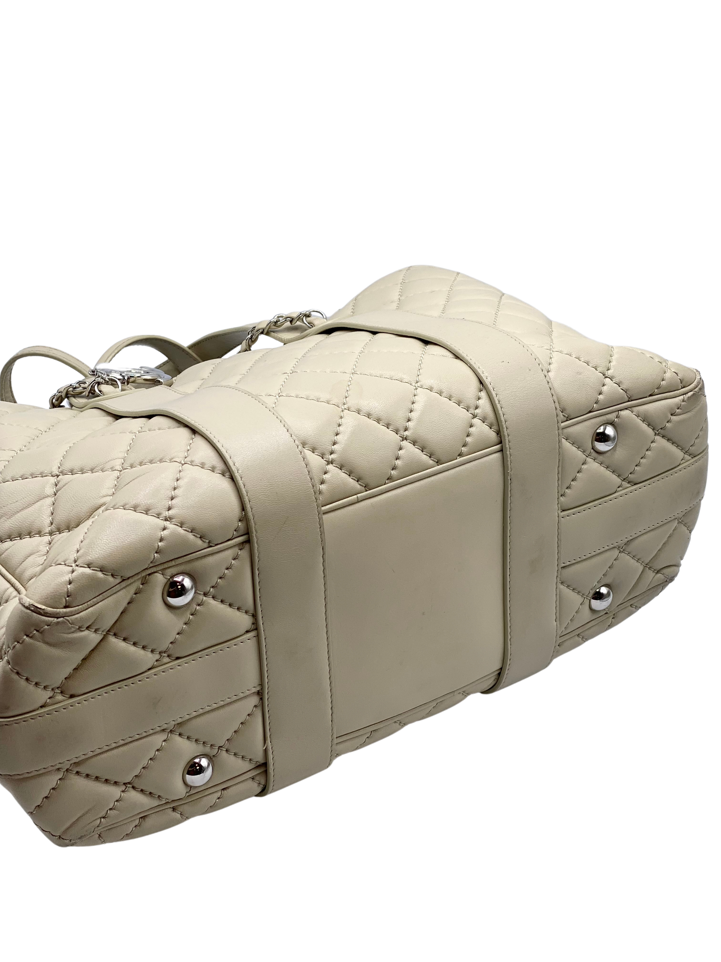 Cartera Chanel Easy Shopping Lambskin Leather