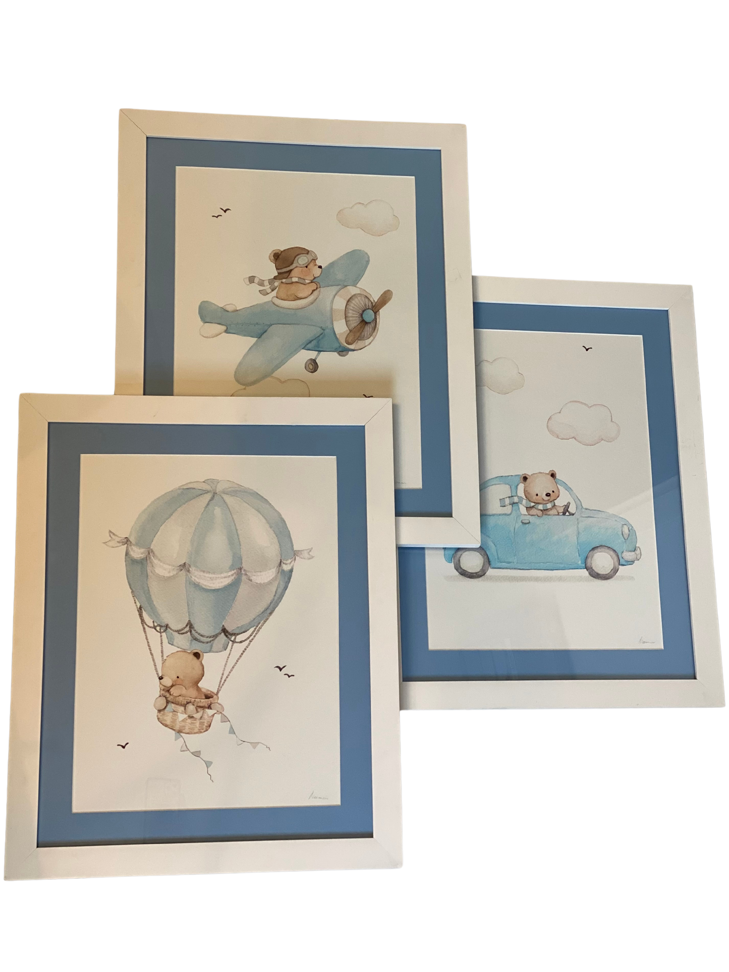 Set de 3 Cuadritos de Bebe 40 x 50 cm