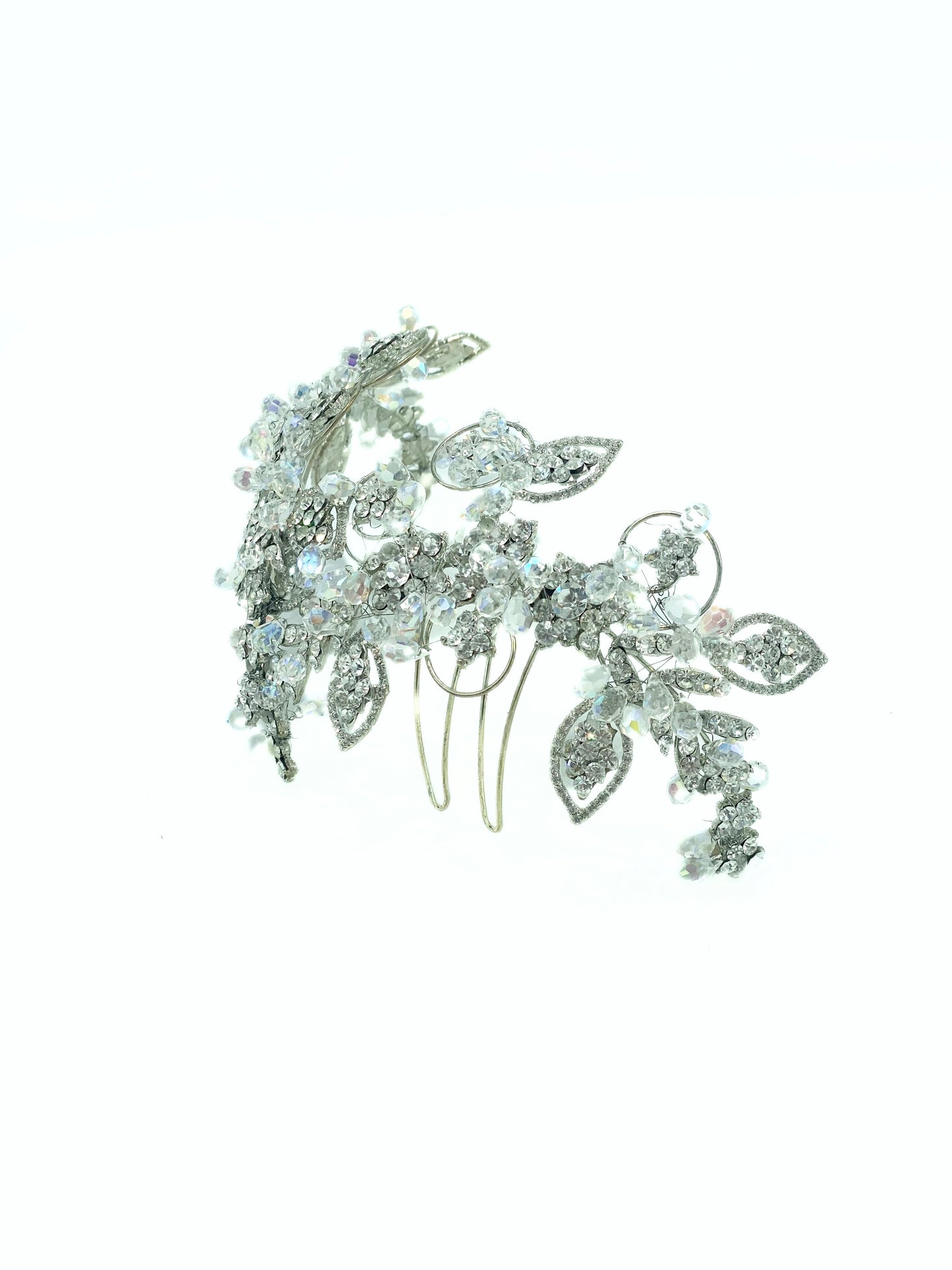 Tocado de Novia de Vitti Zarate con Cristales Swarovski