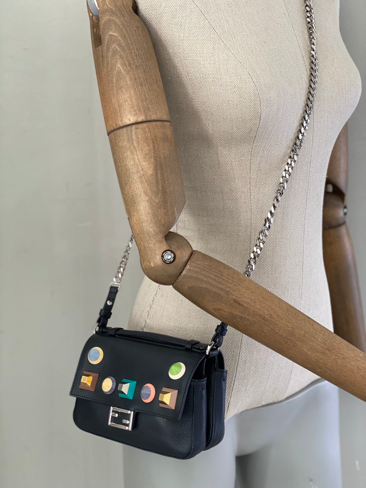 Carterita Fendi Double Micro Baguette