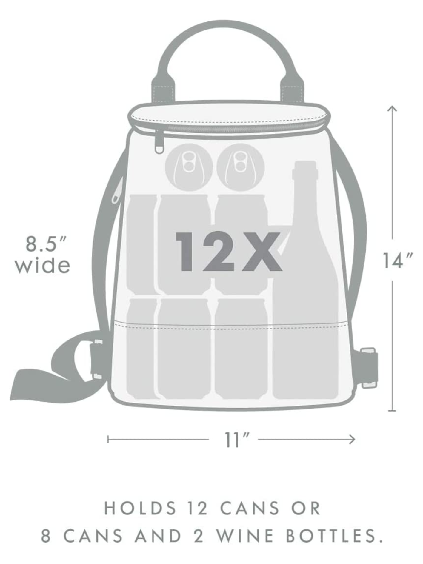 Backpack Wine Cooler Bag 
