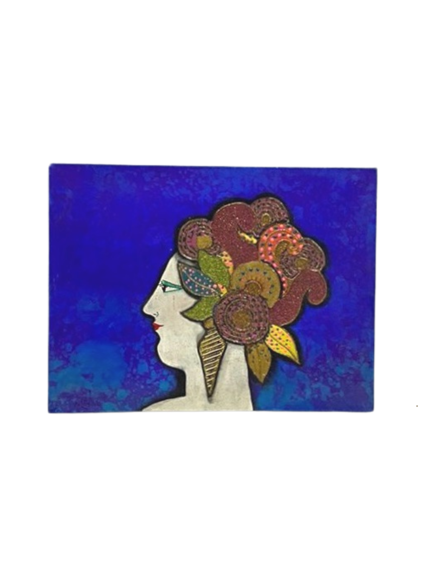 Cuadro "Perfil" de Migliorisi  40 x 30 cm