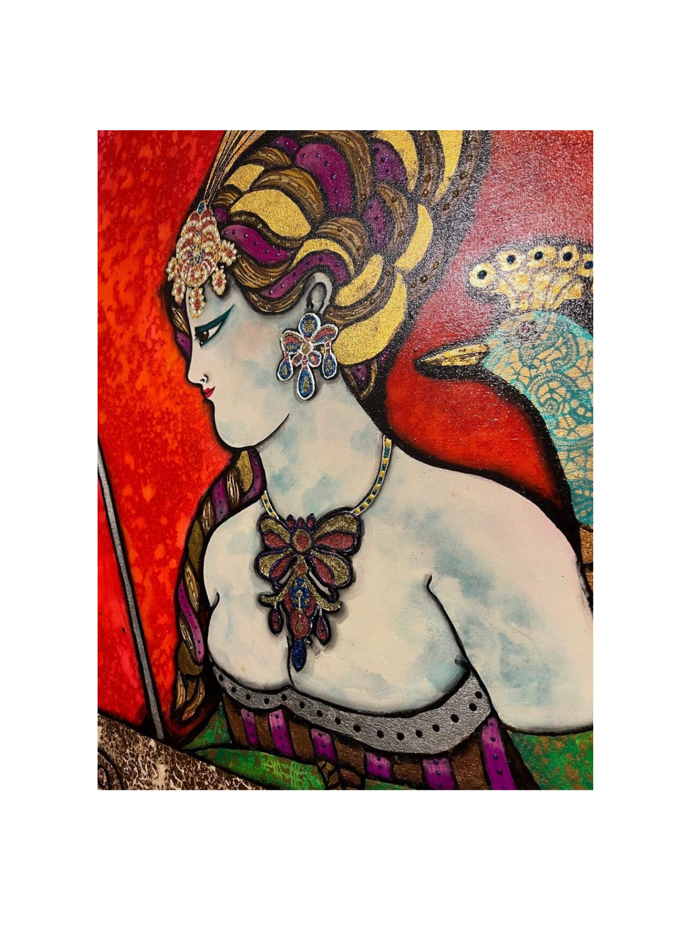 Cuadro "Mujeres" de Ricardo Migliorisi 65 x 90 cm