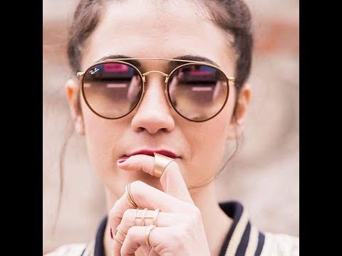 Lente de Sol Ray-Ban Double Bridge rosa RB3647