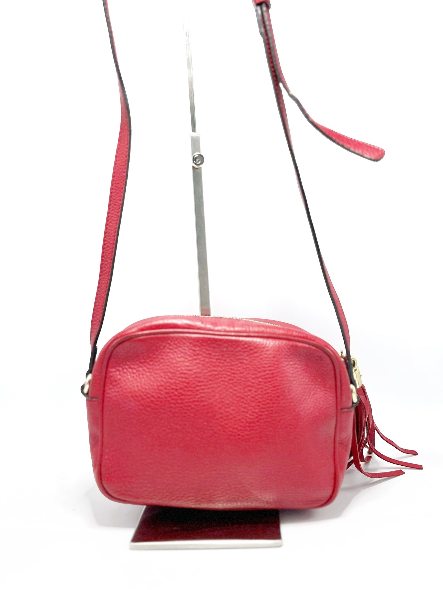 Bandolera Gucci Soho Disco Bag roja