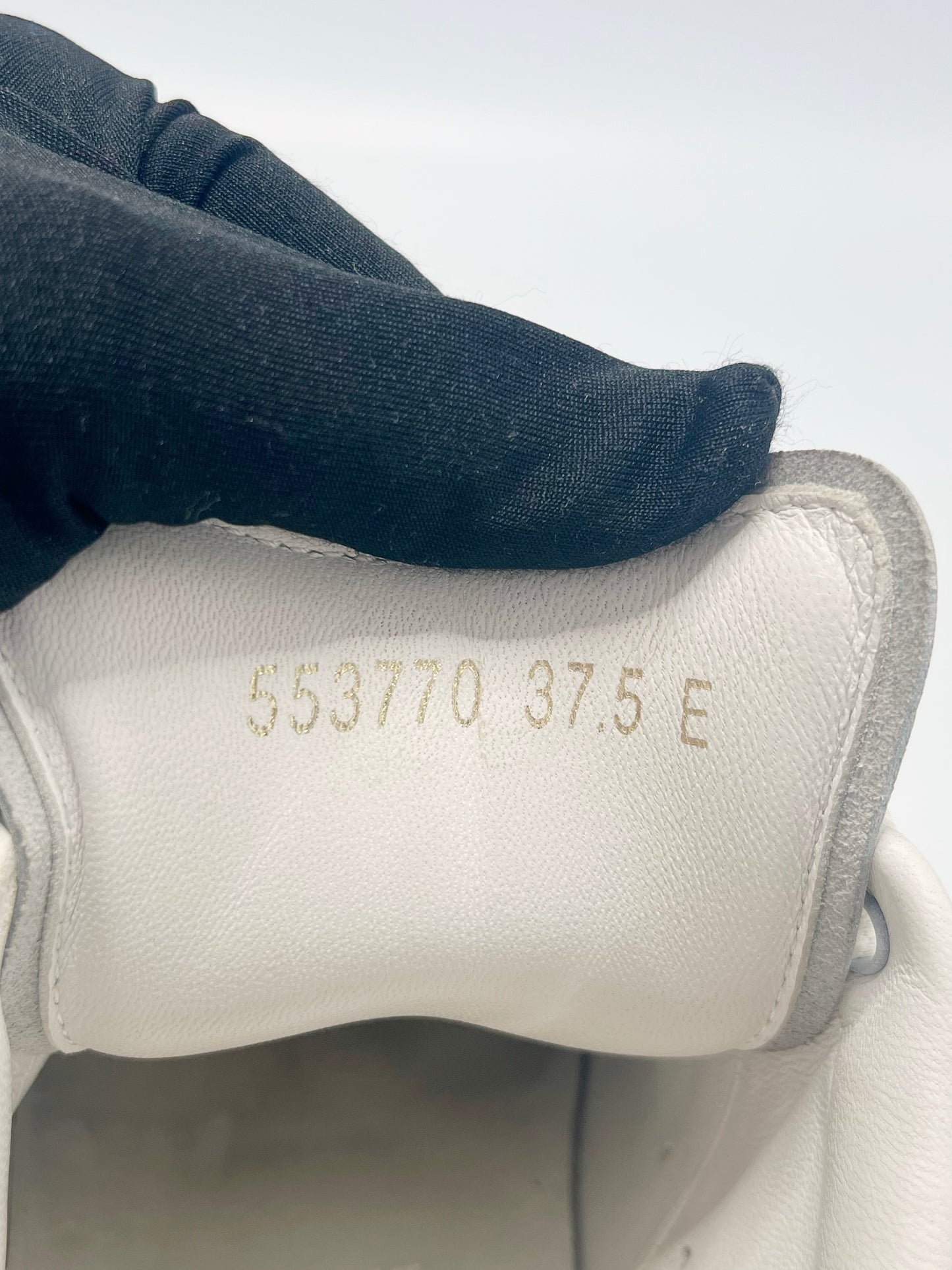 Champion Alexander McQueen Oversize Leather Trainers (37.5 fem)