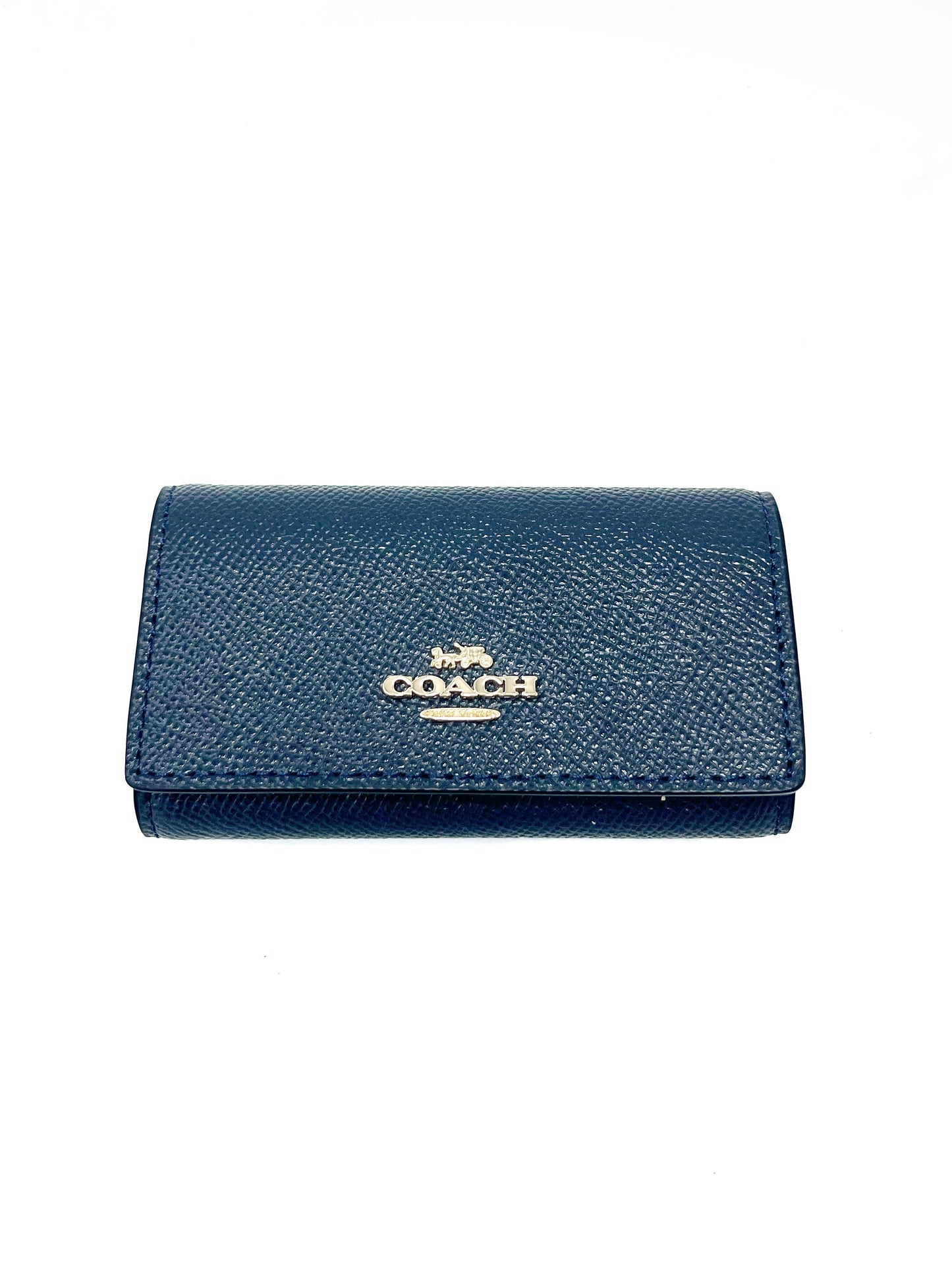 Porta llaves Coach de cuero