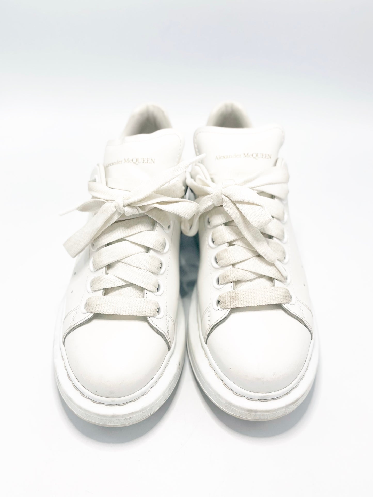 Champion Alexander McQueen Oversize Leather Trainers (37.5 fem)