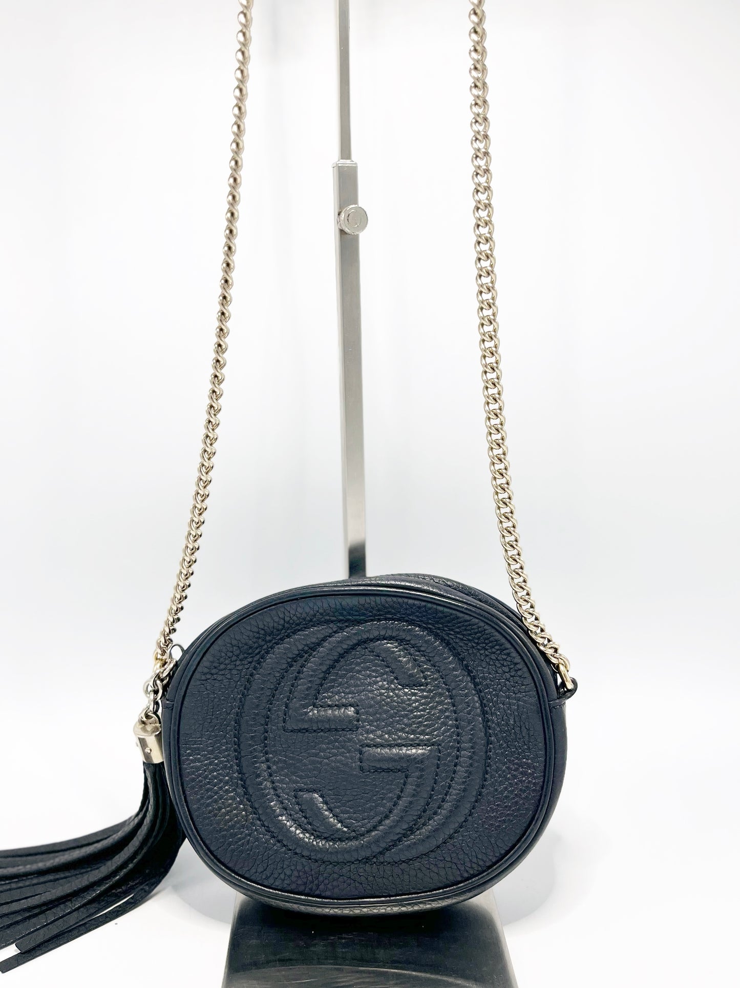 Bandolera Gucci Soho Chain Bag negra