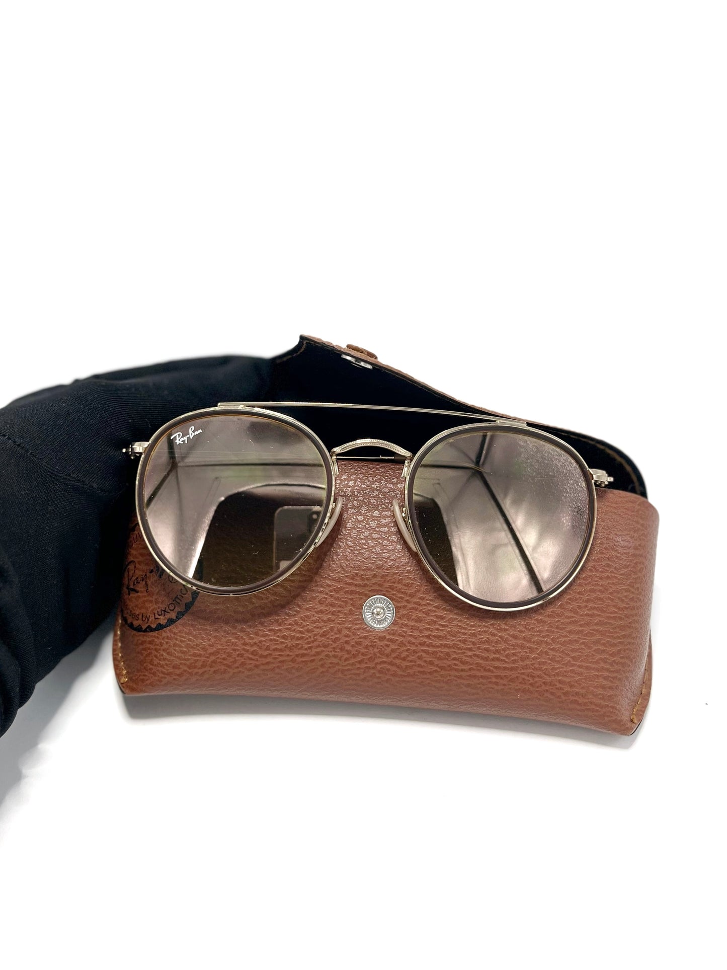 Lente de Sol Ray-Ban Double Bridge cobre
