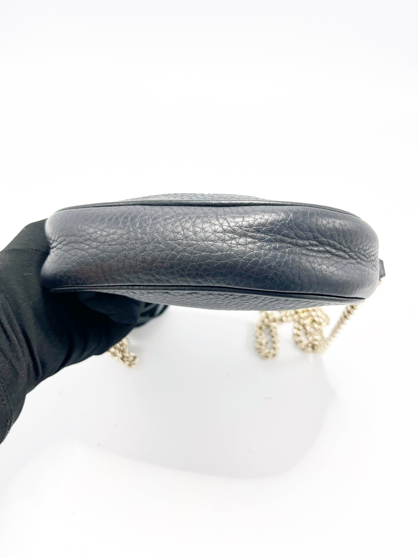 Bandolera Gucci Soho Chain Bag negra
