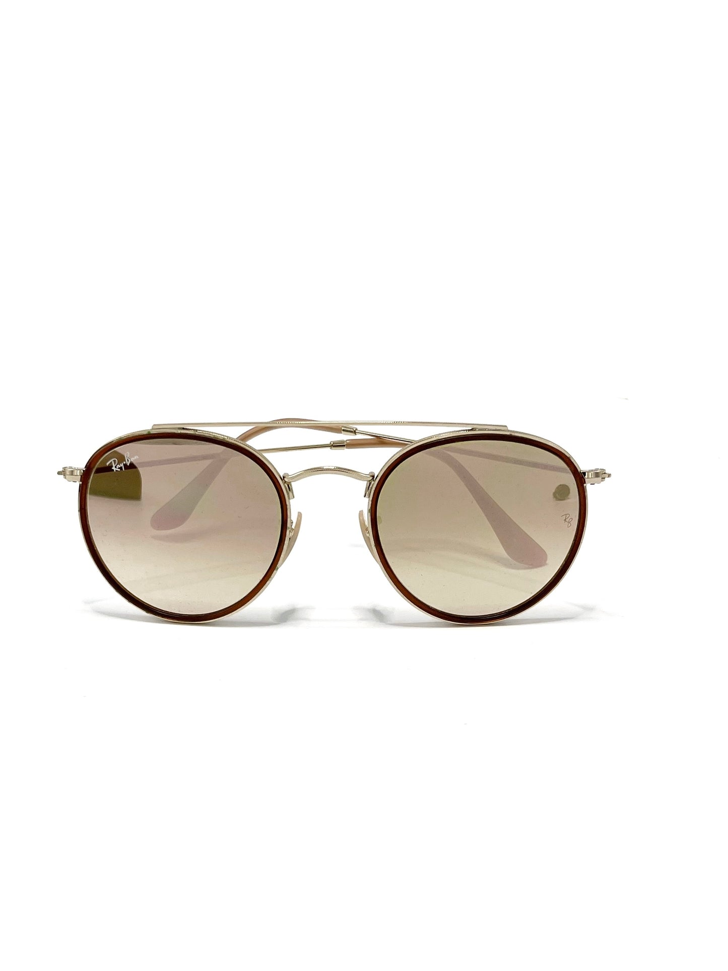 Lente de Sol Ray-Ban Double Bridge cobre