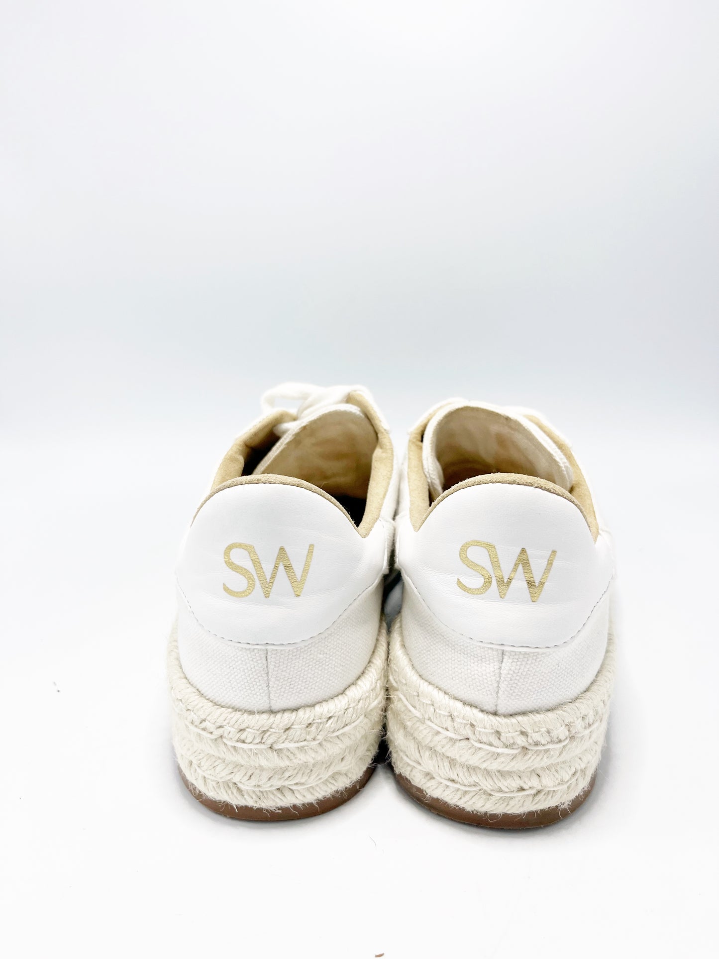 Champion Stuart Weitzman con suela de yute (talle 38)