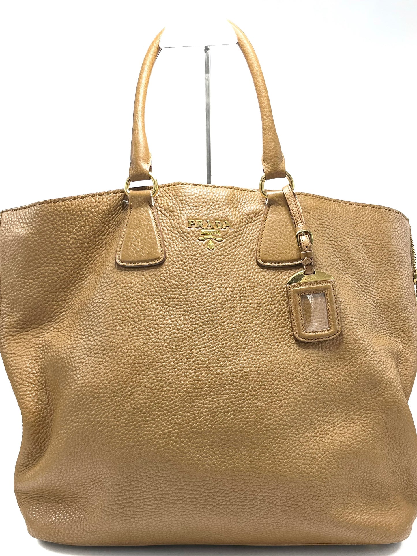 Cartera Prada Vitello Daino Camel Tote Bag