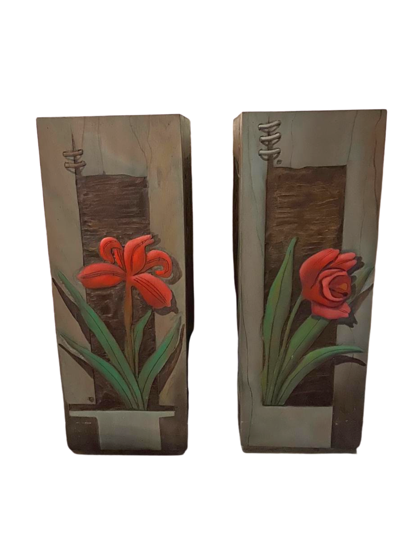 Cuadro 140 x 80 cm. y 2 Bases de Colombino