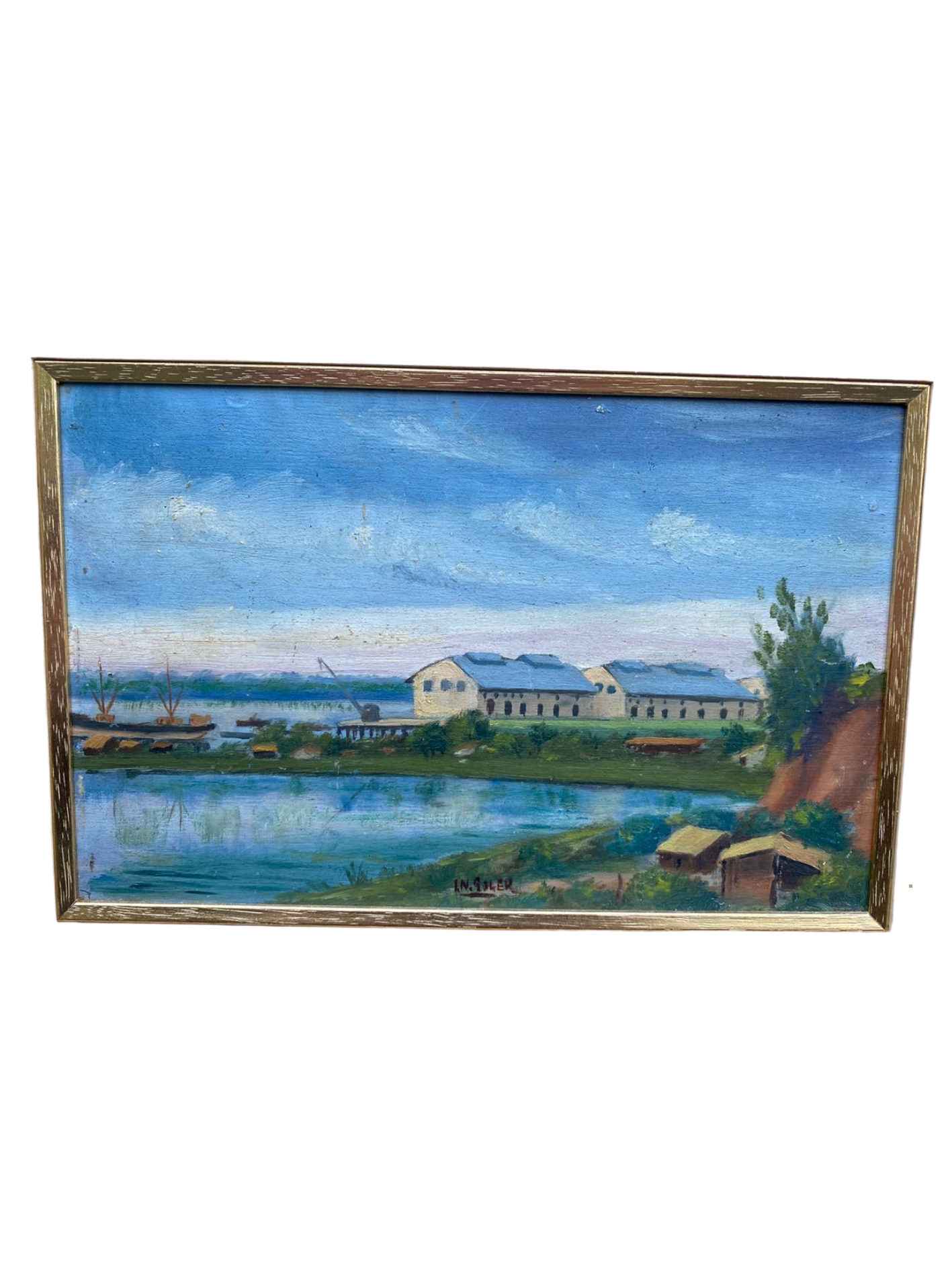 Cuadro Ignacio Nuñez Soler 33 x 20 cm.