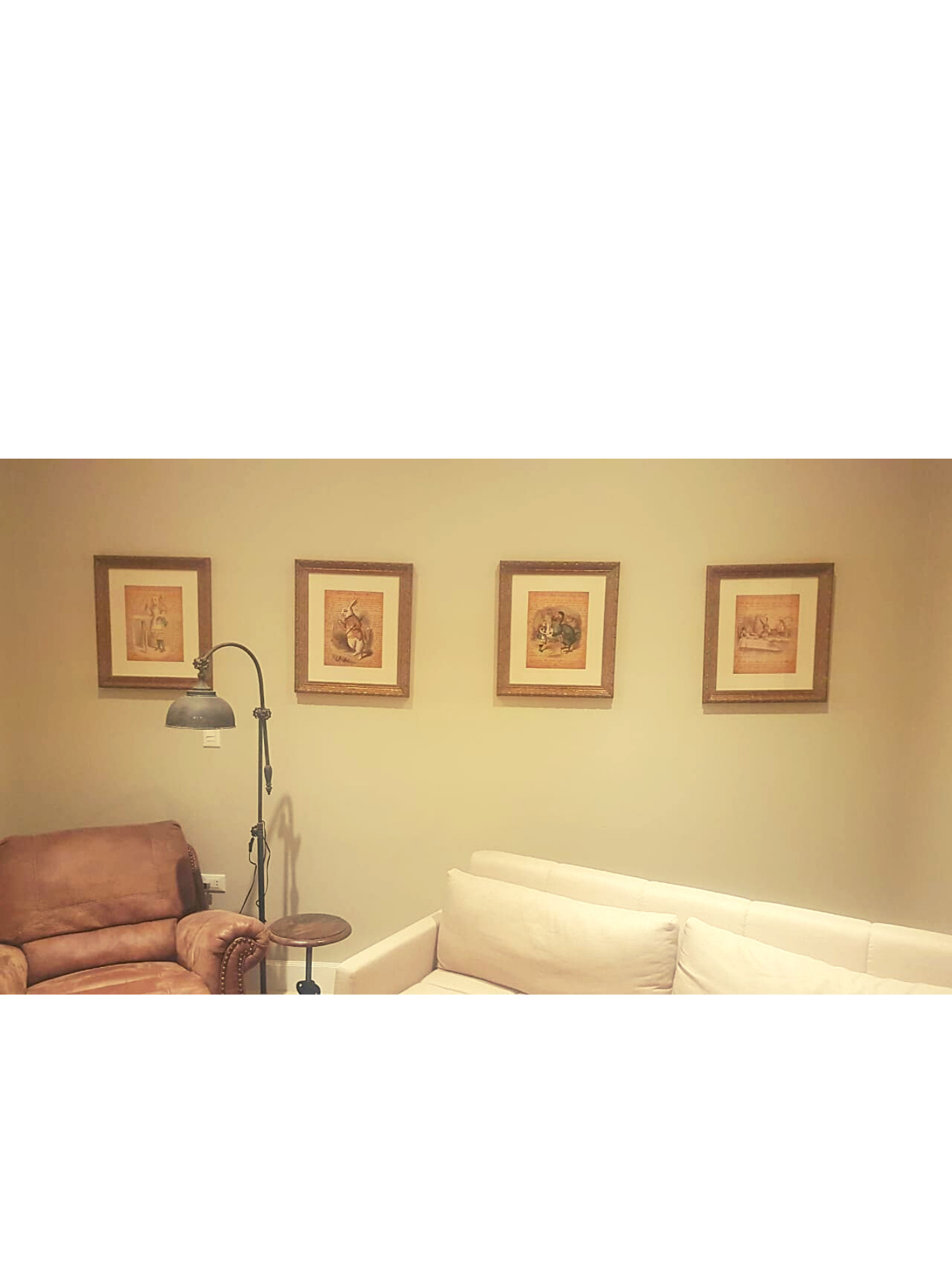 Set de 4 Cuadros de Alicia en el País de las Maravillas