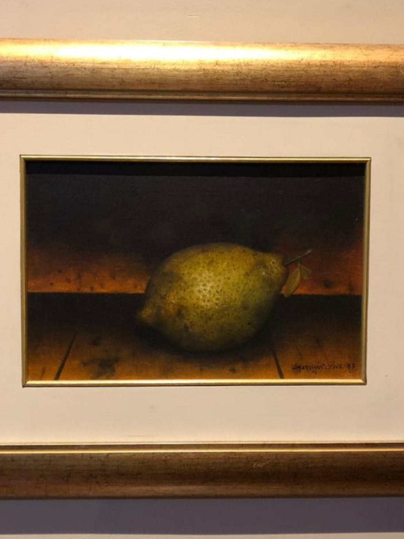 Cuadro de Sebastian Díaz 20 x 30 cm.