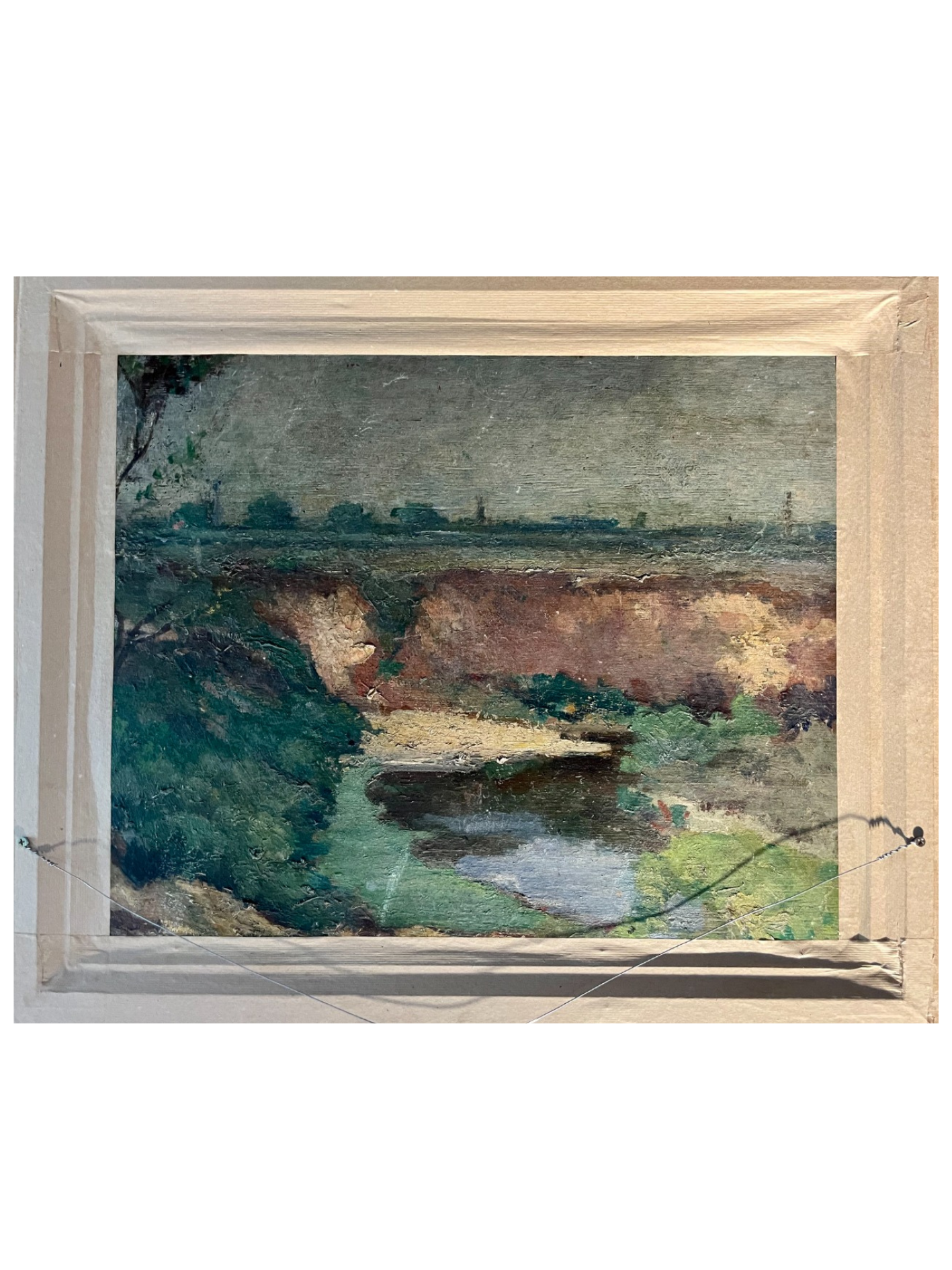 Cuadro "La Casa de Enfrente" de Hector Da Ponte