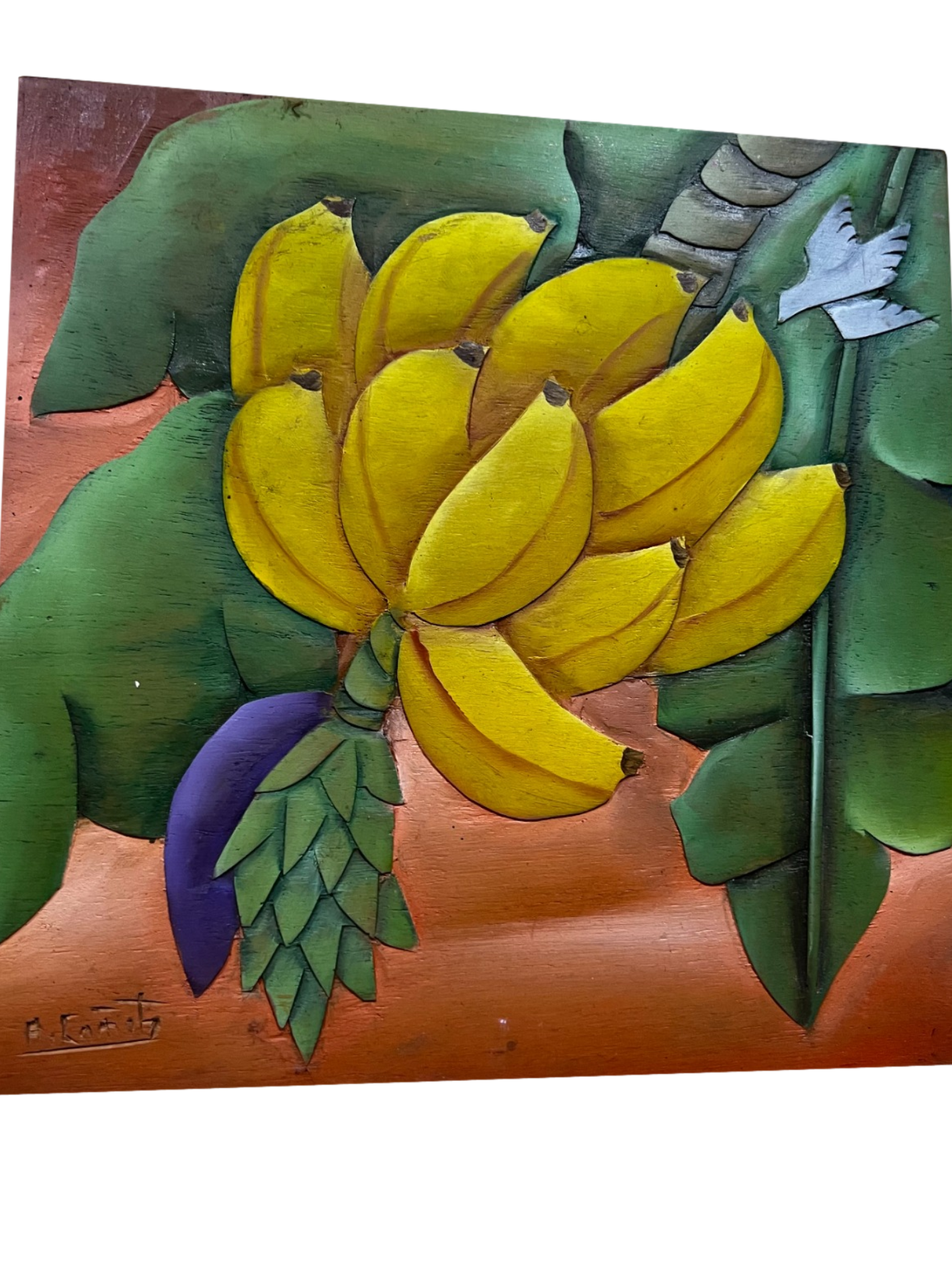 Cuadro de Andrés Cañete 25 x 25 cm