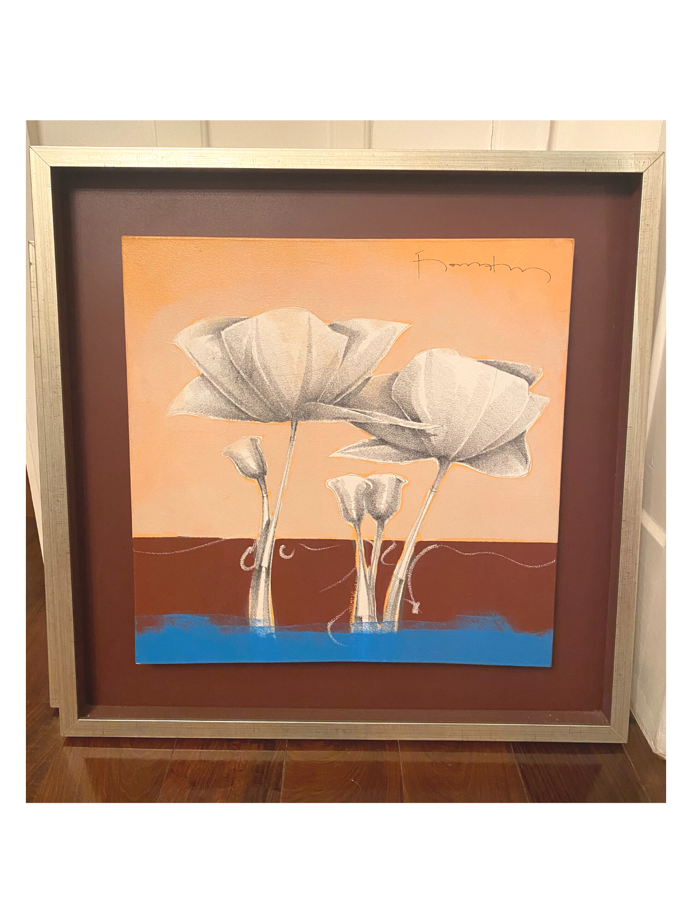 Cuadro de Félix Toranzos 50 x 50 cm