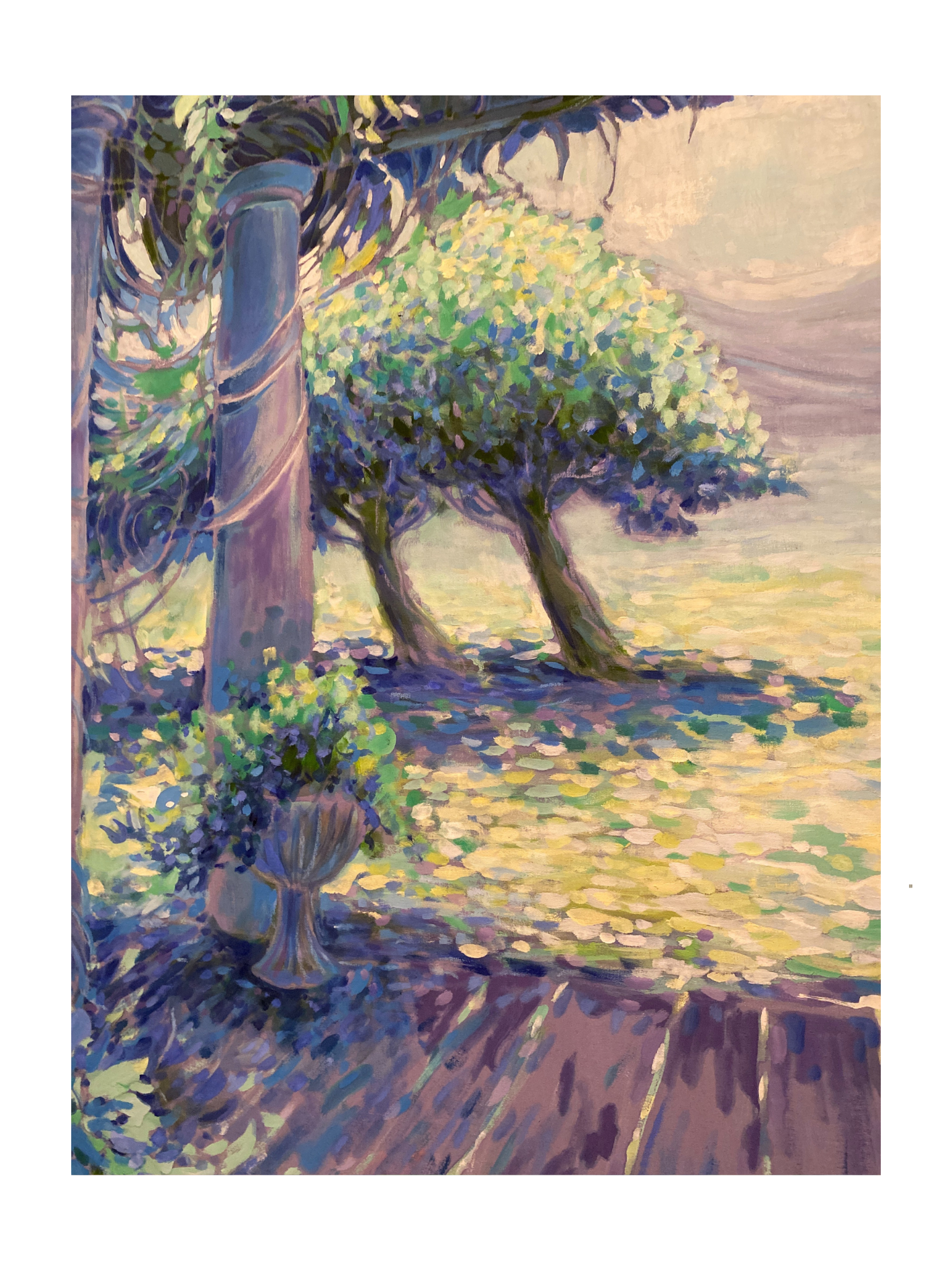 Cuadro de Isabel de Anda 140 x 125 cm