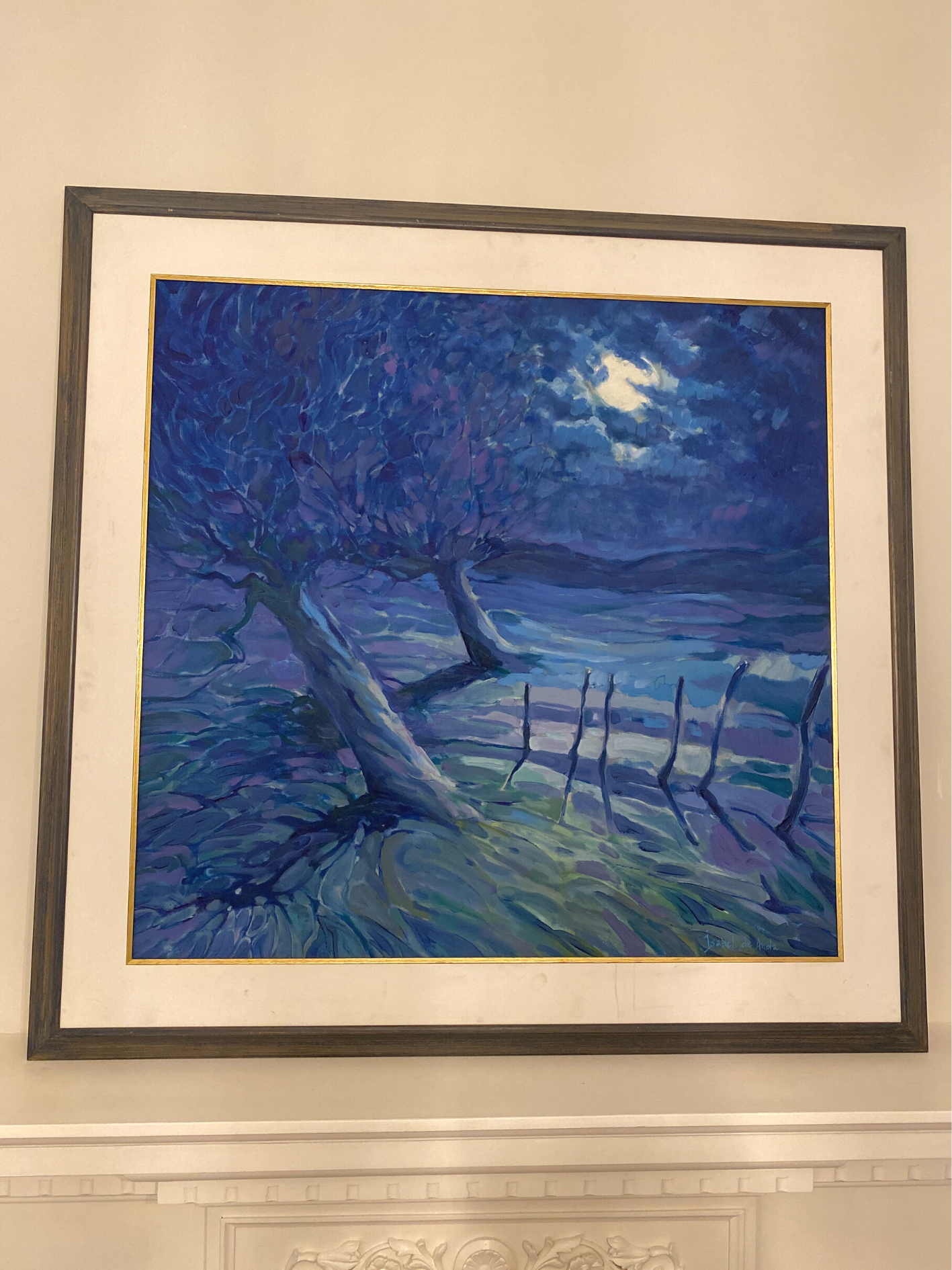 Cuadro de Isabel de Anda 90 x 85 cm