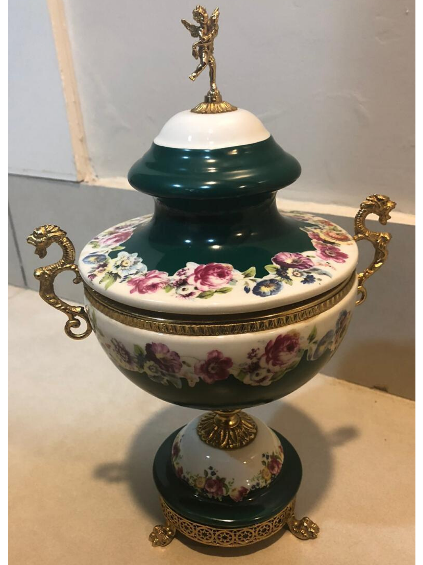 Bombonera de Porcelana Alfa
