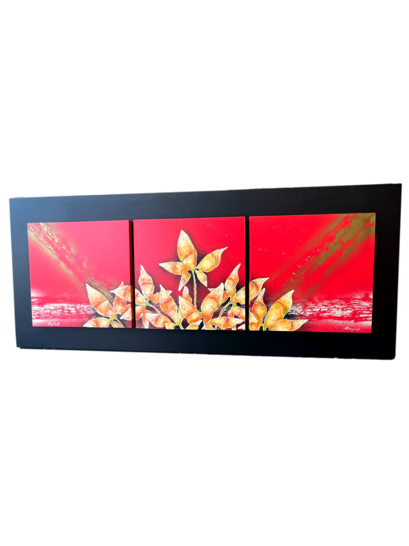 Triptico de Cogliolo 125 x 40 cm.