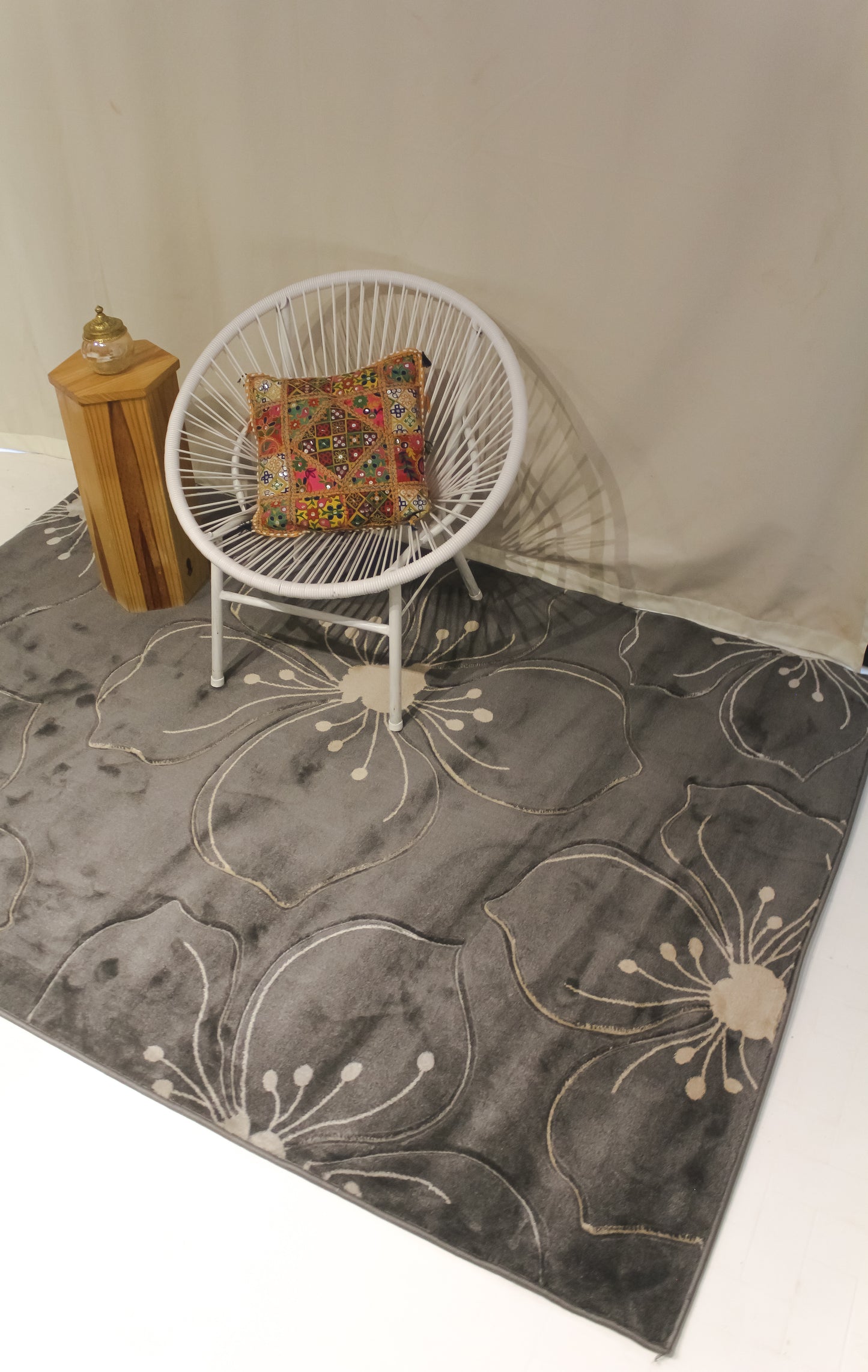 Alfombra Gris 2.27 x 1.60 m.