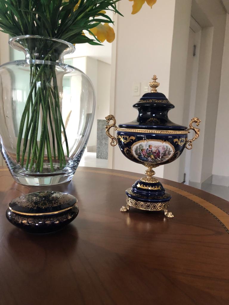 Copón de Porcelana Italiana